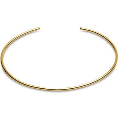 lanii Puristischer Armreif 925er Silber gold Zirkonia gold lanii Puristischer Armreif 925er Silber gold Zirkonia gold