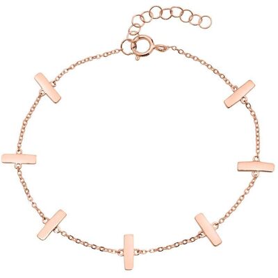 lanii Armband aus rosévergoldetem Sterlingsilber rosé lanii Armband aus rosévergoldetem Sterlingsilber rosé
