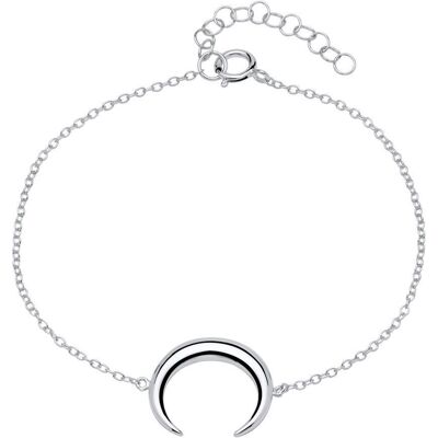 lanii Armband Halbmond aus Sterlingsilber silber lanii Armband Halbmond aus Sterlingsilber silber