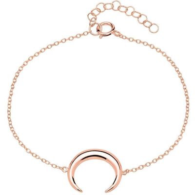 lanii Armband Halbmond aus rosévergoldetem 925er Silber rosé lanii Armband Halbmond aus rosévergoldetem 925er Silber rosé