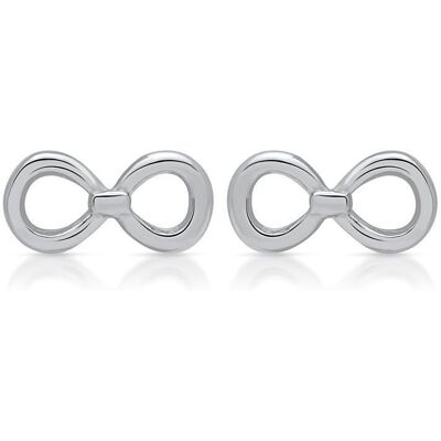 lanii Ohrstecker 925er Silber Unendlichkeitszeichen silber lanii Ohrstecker 925er Silber Unendlichkeitszeichen silber