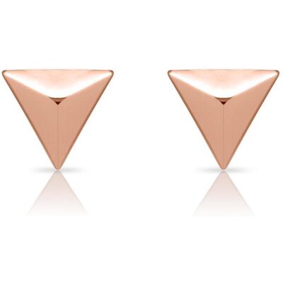 lanii Pyramiden-Ohrstecker 925er Silber rosévergoldet rosé lanii Pyramiden-Ohrstecker 925er Silber rosévergoldet rosé
