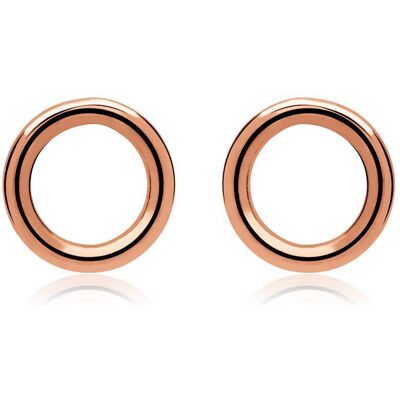 lanii Ohrstecker Kreis 925er Silber rosévergoldet rosé lanii Ohrstecker Kreis 925er Silber rosévergoldet rosé