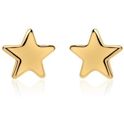 lanii Vergoldete 925er Silber Ohrstecker Sterne gold lanii Vergoldete 925er Silber Ohrstecker Sterne gold