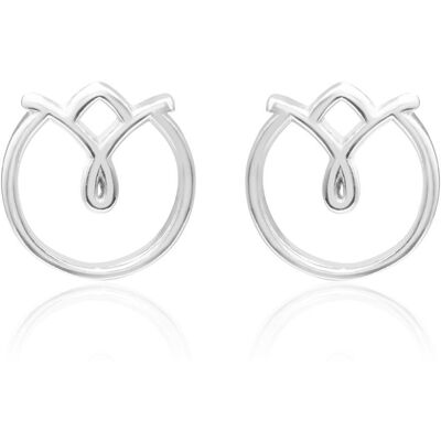lanii Damen Ohrstecker Blüte aus Sterlingsilber silber lanii Damen Ohrstecker Blüte aus Sterlingsilber silber