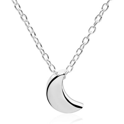 lanii Kette Mondsichel aus Sterlingsilber silber lanii Kette Mondsichel aus Sterlingsilber silber
