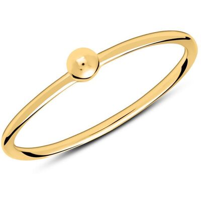 lanii Ring Kugel aus vergoldetem Sterlingsilber lanii Ring Kugel aus vergoldetem Sterlingsilber