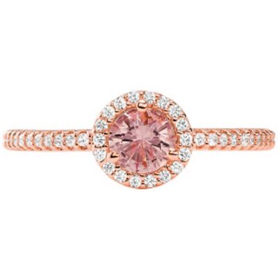 Michael Kors Damenring aus rosévergoldetem Sterlingsilber Michael Kors Damenring aus rosévergoldetem Sterlingsilber