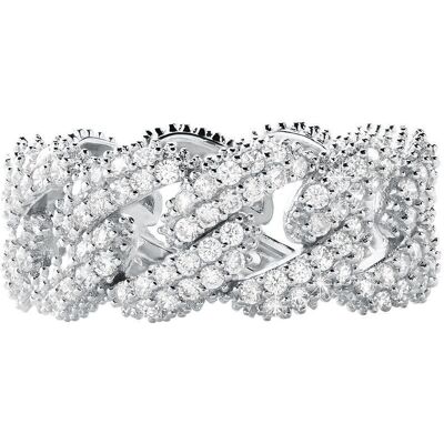 Michael Kors Damenring aus Sterlingsilber mit Zirkonia silber Michael Kors Damenring aus Sterlingsilber mit Zirkonia silber