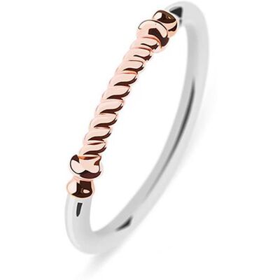Paul Hewitt Portside Ring für Damen aus Edelstahl, teilweise rosé silber-rosé Paul Hewitt Portside Ring für Damen aus Edelstahl, teilweise rosé silber-rosé