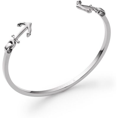 Paul Hewitt Damen Armreif The Anchor II aus recyceltem Edelstahl silber Paul Hewitt Damen Armreif The Anchor II aus recyceltem Edelstahl silber