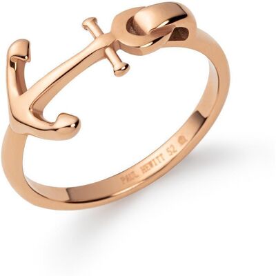 Paul Hewitt The Anchor II Ring für Damen aus Edelstahl, IP Rosé rosé Paul Hewitt The Anchor II Ring für Damen aus Edelstahl, IP Rosé rosé