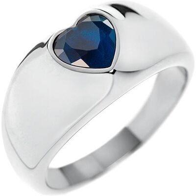 Paul Hewitt Ring für Damen aus Edelstahl Heart of the Sea, Zirkonia silber Paul Hewitt Ring für Damen aus Edelstahl Heart of the Sea, Zirkonia silber