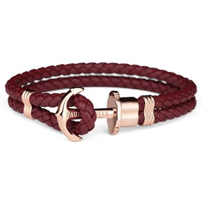 Paul Hewitt PHREP-Lederarmband weinrot rot Paul Hewitt PHREP-Lederarmband weinrot rot