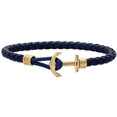 Paul Hewitt Phrep Lite Armband aus dunkelblauem Leder blau Paul Hewitt Phrep Lite Armband aus dunkelblauem Leder blau
