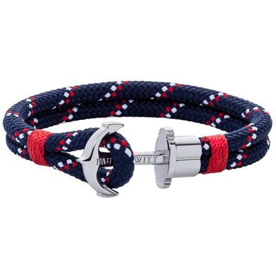 Paul Hewitt Phrep Armband für Herren aus Nylon blau Paul Hewitt Phrep Armband für Herren aus Nylon blau