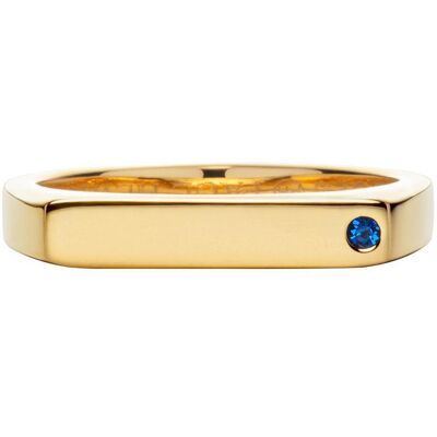 Paul Hewitt Signet Brilliant Cut Damenring aus 925er Silber, gold gold Paul Hewitt Signet Brilliant Cut Damenring aus 925er Silber, gold gold