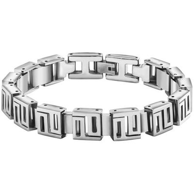 Police Armband für Herren aus Edelstahl silber Police Armband für Herren aus Edelstahl silber