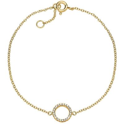 Unique Vergoldetes Damenarmband 925er Silber gold Unique Vergoldetes Damenarmband 925er Silber gold