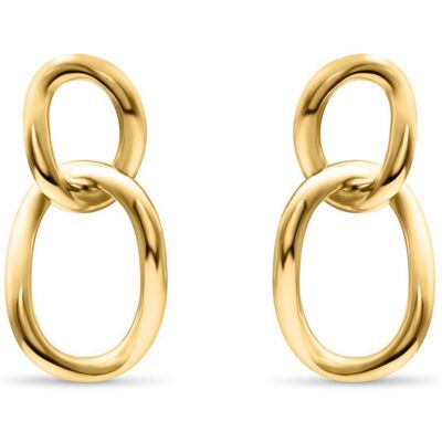 Unique Damen Ohrstecker aus 925er Silber, vergoldet gold Unique Damen Ohrstecker aus 925er Silber, vergoldet gold