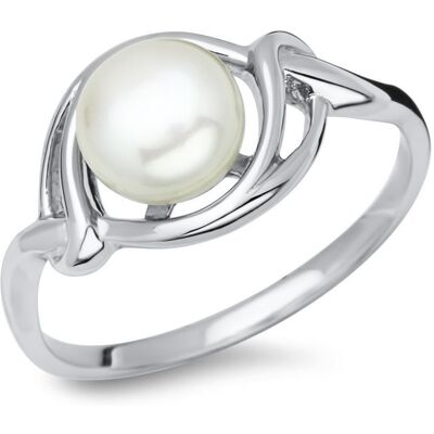 Unique 925 Silber Perlenring Unique 925 Silber Perlenring