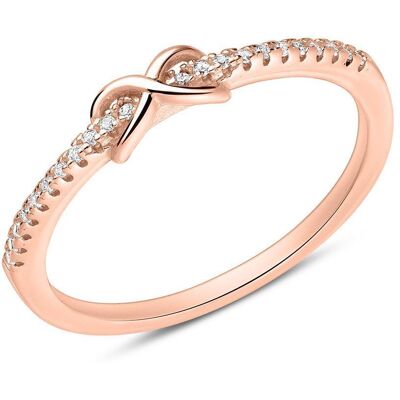 Unique Filigraner Ring 925er Silber rosé Infinitysymbol rosé Unique Filigraner Ring 925er Silber rosé Infinitysymbol rosé