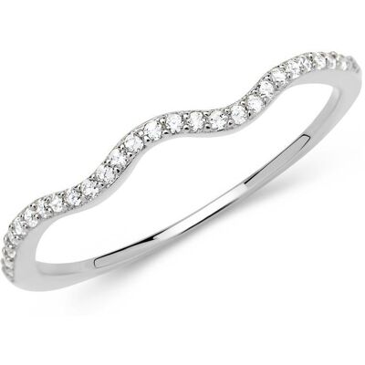 Unique Filigraner 925er Silber Ring mit Zirkonia Unique Filigraner 925er Silber Ring mit Zirkonia