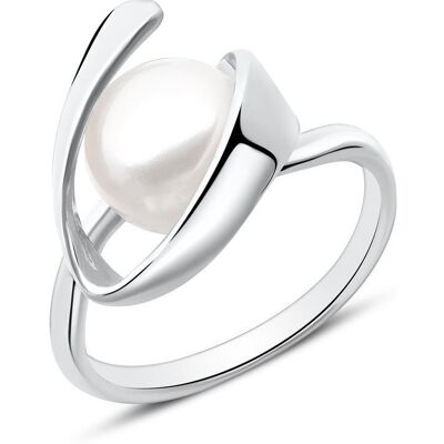 Unique Perlenring für Damen aus Sterlingsilber silber Unique Perlenring für Damen aus Sterlingsilber silber