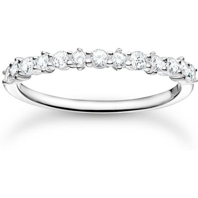 Thomas Sabo Ring aus Sterlingsilber mit Zirkoniabesatz silber Thomas Sabo Ring aus Sterlingsilber mit Zirkoniabesatz silber