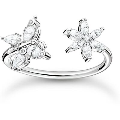 Thomas Sabo Offen gestalteter Ring aus Silber silber Thomas Sabo Offen gestalteter Ring aus Silber silber