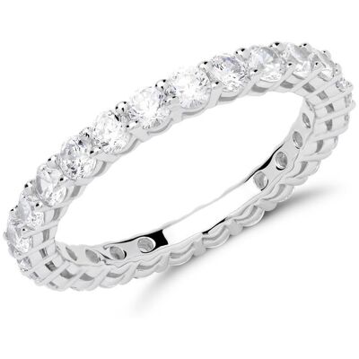 Unique Eternityring aus Sterlingsilber mit Zirkonia Unique Eternityring aus Sterlingsilber mit Zirkonia