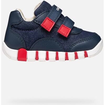 GEOX Schuhe Iupidoo Baby Marineblau/rot 22 Marineblau/rot GEOX Schuhe Iupidoo Baby Marineblau/rot 22 Marineblau/rot