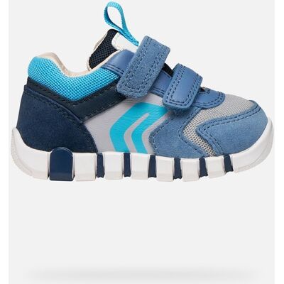 GEOX Schuhe Iupidoo Baby Dunkles Azurblau/hellgrau 20 Dunkles Azurblau/hellgrau GEOX Schuhe Iupidoo Baby Dunkles Azurblau/hellgrau 20 Dunkles Azurblau/hellgrau