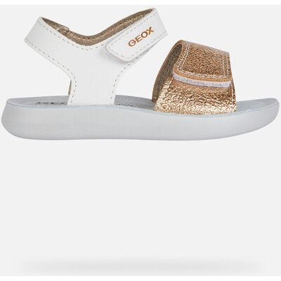 GEOX Schuhe Sandal Lightfloppy Kleinkind Mädchen Weiß/gold 24 Weiß/gold GEOX Schuhe Sandal Lightfloppy Kleinkind Mädchen Weiß/gold 24 Weiß/gold