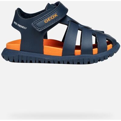 GEOX Schuhe Sandal Fusbetto Baby Marineblau/orange 22 Marineblau/orange GEOX Schuhe Sandal Fusbetto Baby Marineblau/orange 22 Marineblau/orange