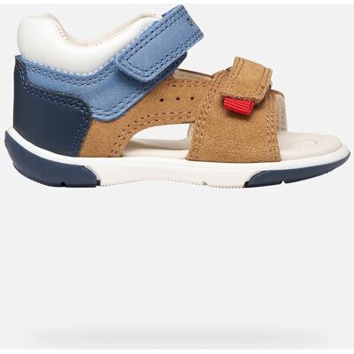 GEOX Schuhe Sandal Zapito Baby Junge Karamell/dunkelblau 21 Karamell/dunkelblau GEOX Schuhe Sandal Zapito Baby Junge Karamell/dunkelblau 21 Karamell/dunkelblau