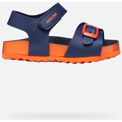 GEOX Schuhe Sandal Chalki Kleinkind Junge Marineblau/orange 25 Marineblau/orange GEOX Schuhe Sandal Chalki Kleinkind Junge Marineblau/orange 25 Marineblau/orange