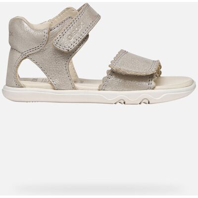 GEOX Schuhe Sandal Steppieup Kleinkind Mädchen Beige 23 Beige GEOX Schuhe Sandal Steppieup Kleinkind Mädchen Beige 23 Beige