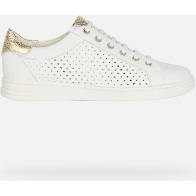 GEOX Schuhe Jaysen Dame Weiß/gold 40 Weiß/gold GEOX Schuhe Jaysen Dame Weiß/gold 40 Weiß/gold