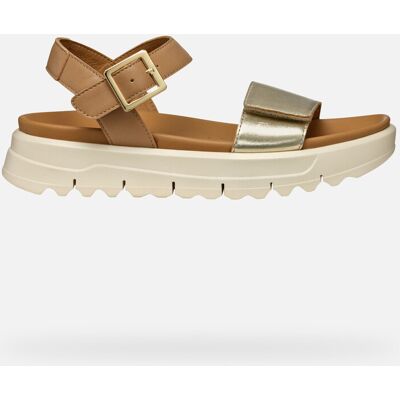 GEOX Schuhe Xand 2.1s Dame Hellgold/beige 35 Hellgold/beige GEOX Schuhe Xand 2.1s Dame Hellgold/beige 35 Hellgold/beige