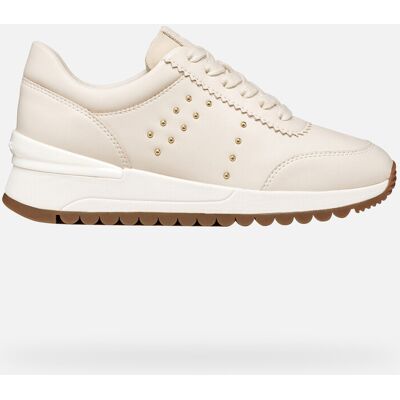 GEOX Schuhe Desya Dame Off-white 37 Off-white GEOX Schuhe Desya Dame Off-white 37 Off-white