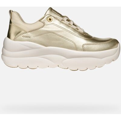 GEOX Schuhe Xtors Dame Hellgold 35 Hellgold GEOX Schuhe Xtors Dame Hellgold 35 Hellgold