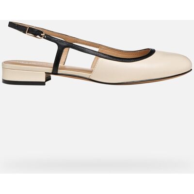 GEOX Schuhe Virnilisa B Dame Off-white/schwarz 37,5 Off-white/schwarz GEOX Schuhe Virnilisa B Dame Off-white/schwarz 37,5 Off-white/schwarz