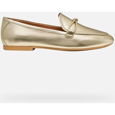 GEOX Schuhe New Palmaria Dame Hellgold 37,5 Hellgold GEOX Schuhe New Palmaria Dame Hellgold 37,5 Hellgold