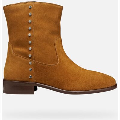 GEOX Schuhe Eliebeth Dame Cognac 37,5 Cognac GEOX Schuhe Eliebeth Dame Cognac 37,5 Cognac