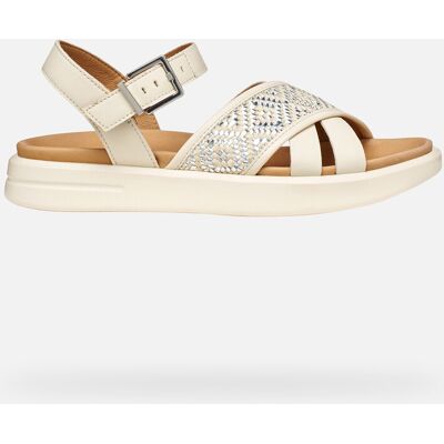 GEOX Schuhe Xand 2s Dame Off-white 36 Off-white GEOX Schuhe Xand 2s Dame Off-white 36 Off-white