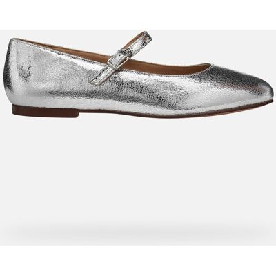 GEOX Schuhe Marsilea Dame Silber 37,5 Silber GEOX Schuhe Marsilea Dame Silber 37,5 Silber