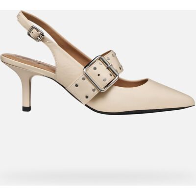 GEOX Schuhe Kleopy Dame Off-white 37,5 Off-white GEOX Schuhe Kleopy Dame Off-white 37,5 Off-white