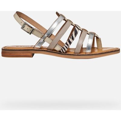 GEOX Schuhe Maddalusia C Dame Grau/off-white 37,5 Grau/off-white GEOX Schuhe Maddalusia C Dame Grau/off-white 37,5 Grau/off-white