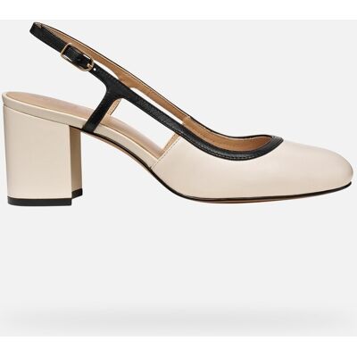 GEOX Schuhe Virnilisa 65 Dame Off-white/schwarz 38,5 Off-white/schwarz GEOX Schuhe Virnilisa 65 Dame Off-white/schwarz 38,5 Off-white/schwarz